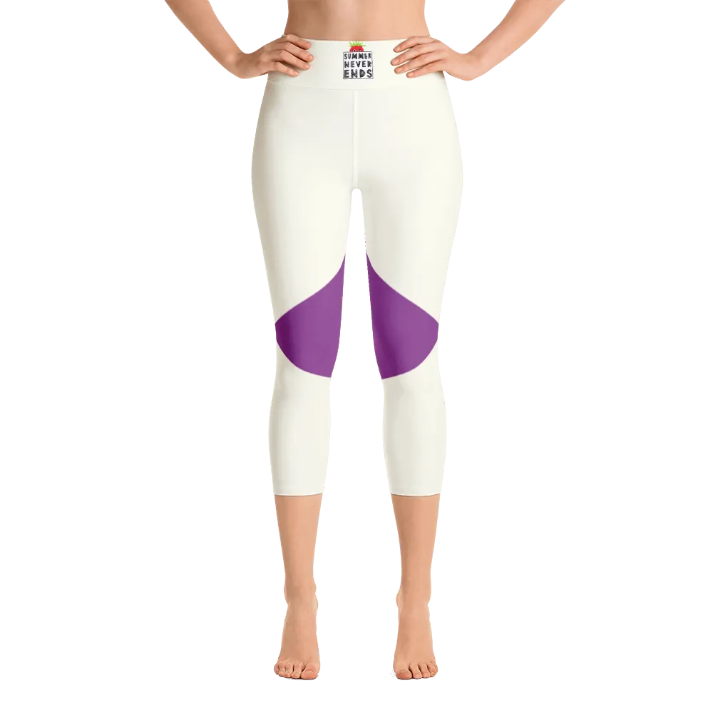 #483d2fb0 - Grape - ALTINO Yoga Capri - Summer Never Ends Collection