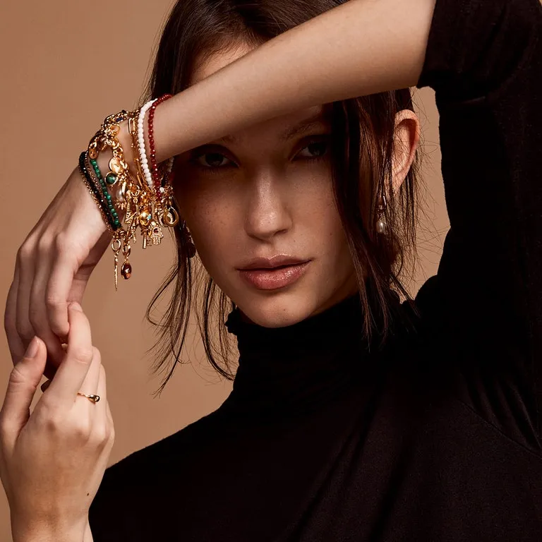 Biography Turquoise Bracelet - Gold - 55000YTQB
