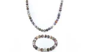 Botswana Natural Gemstone Centerpiece Set