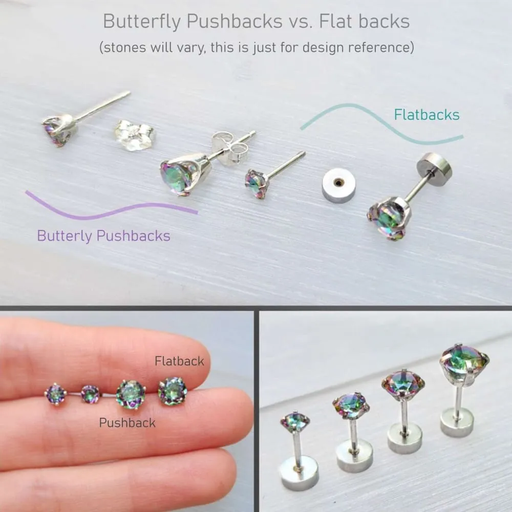 Citrine Stud Earrings