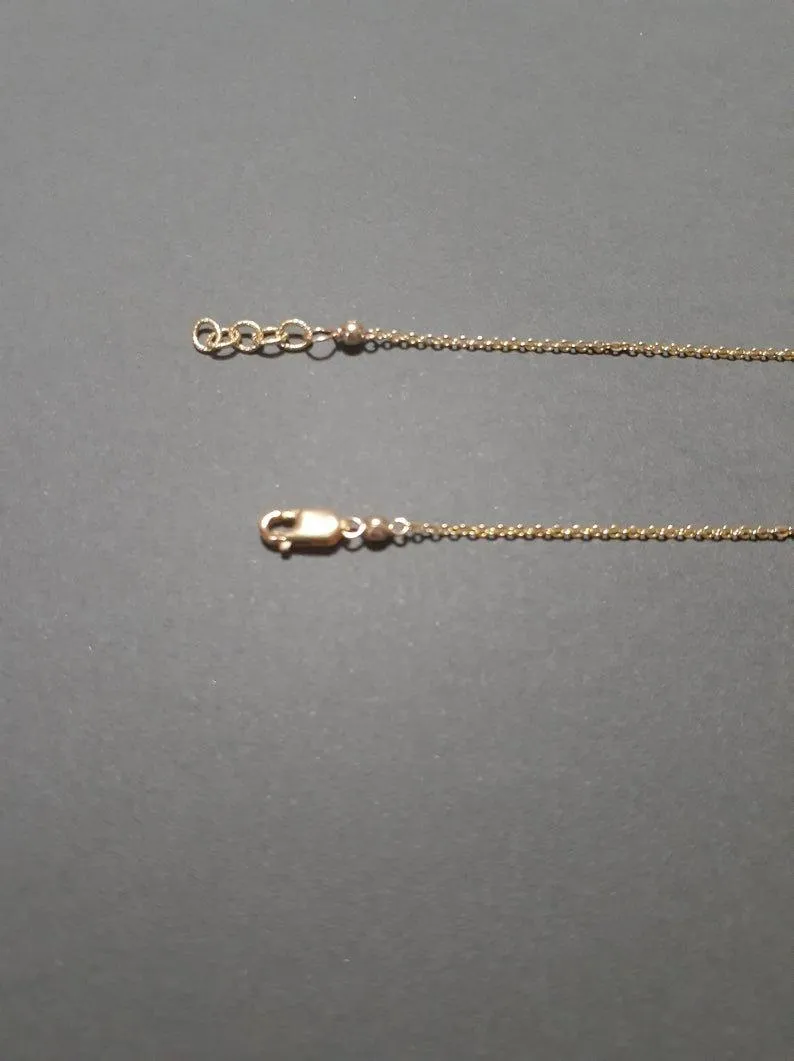 Dainty Rose Quartz Anklet