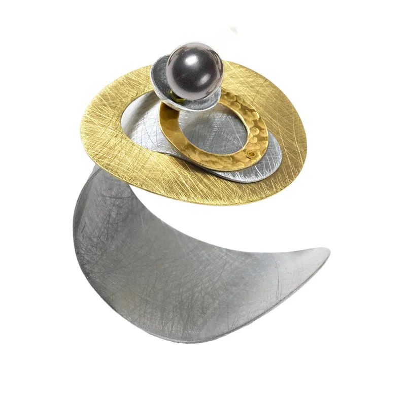 FLOWER Stunning Multi-dimensional Cuff