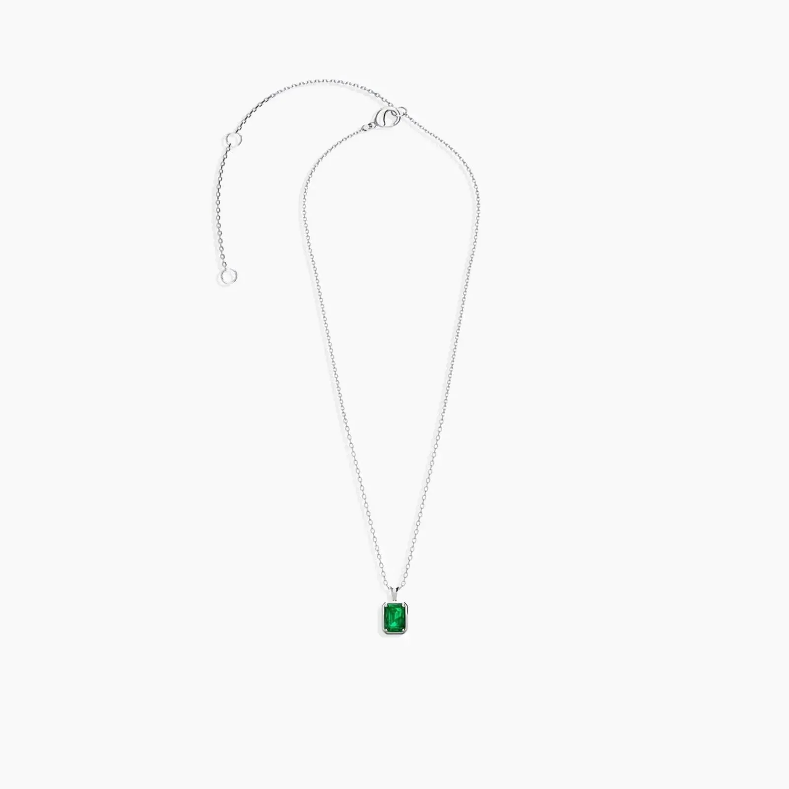 Irosk Emerald Pendant Necklace