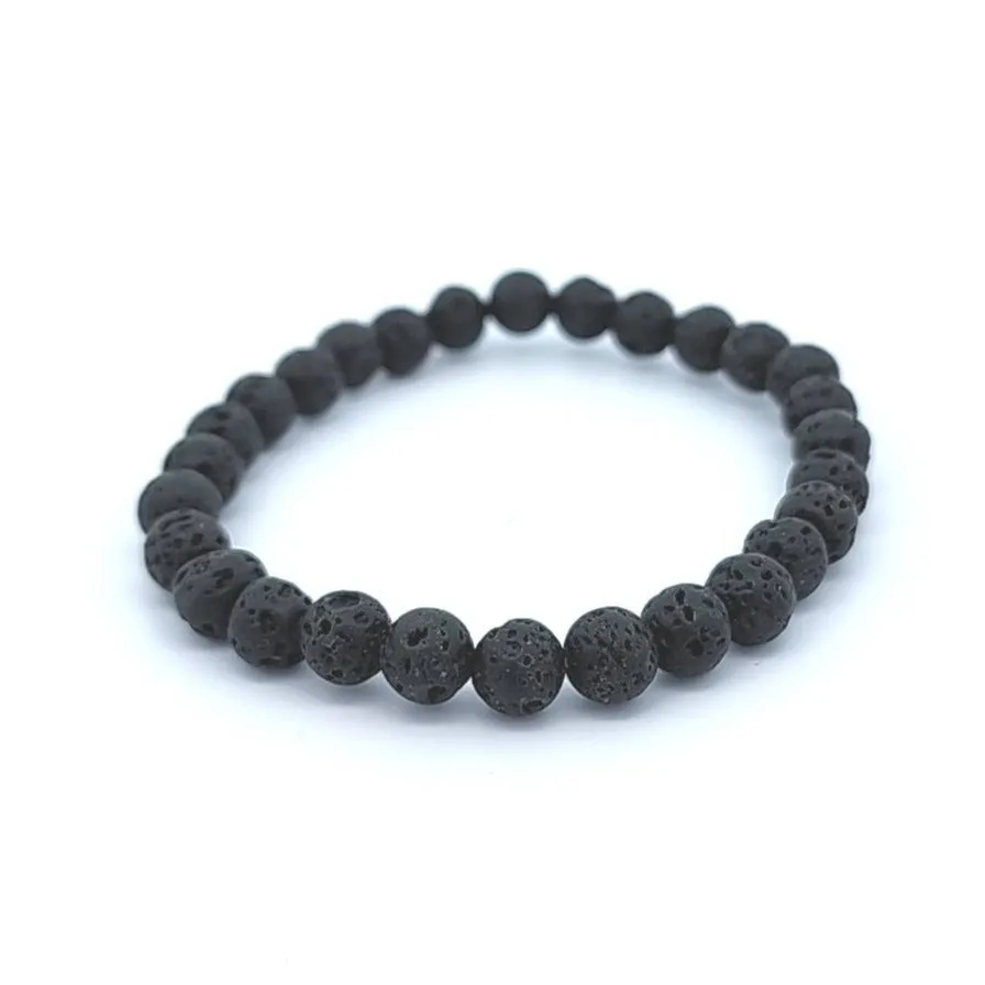 Lava Gemstone Bracelet