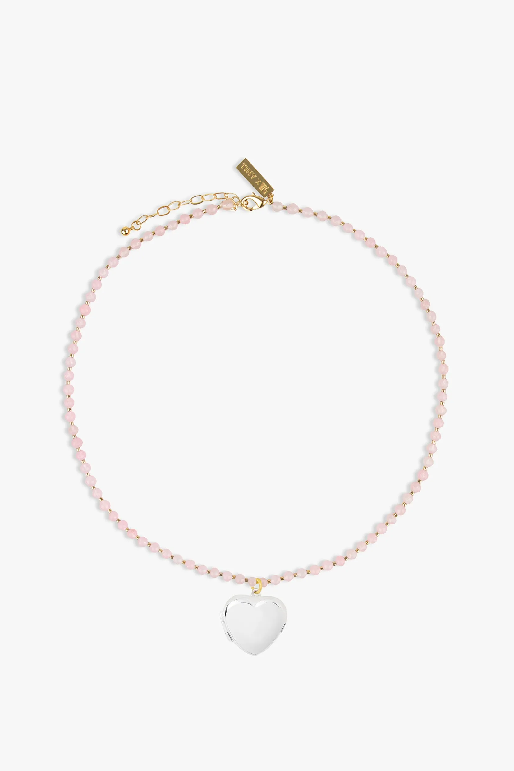 Love Locket Quartz Necklace
