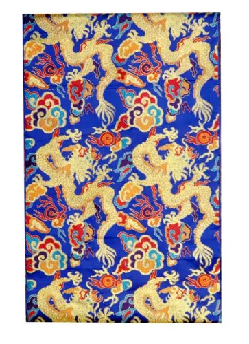 Mandala Crafts Dragon Brocade Fabric by The Yard for Upholstery and Fashion Clothing Design