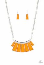 Necklace Glamour Goddess - Orange N177