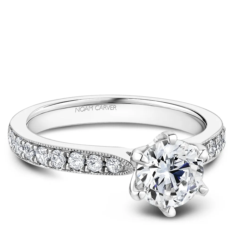 Noam Carver Engagement Ring - B341-01WM-100A