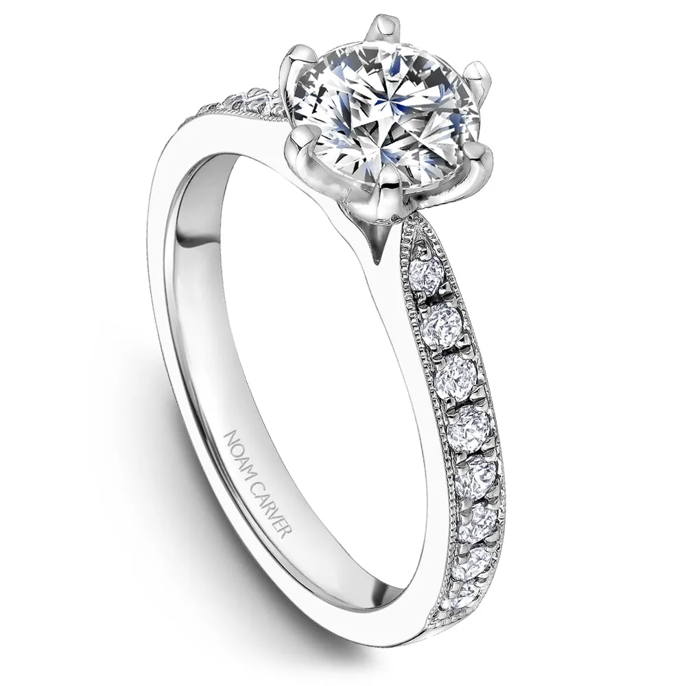 Noam Carver Engagement Ring - B341-01WM-100A