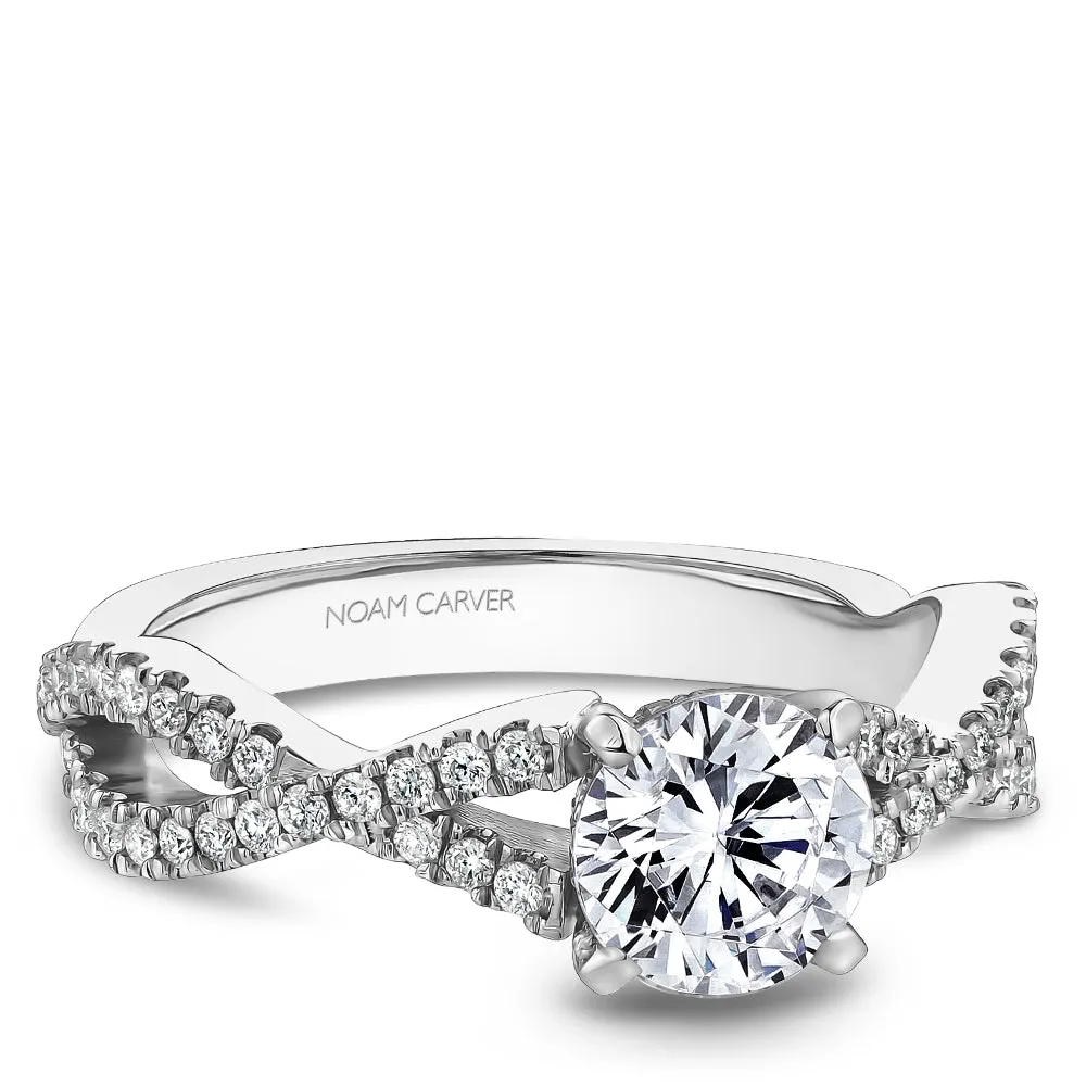 Noam Carver Engagement Ring - B522-01WS-100A