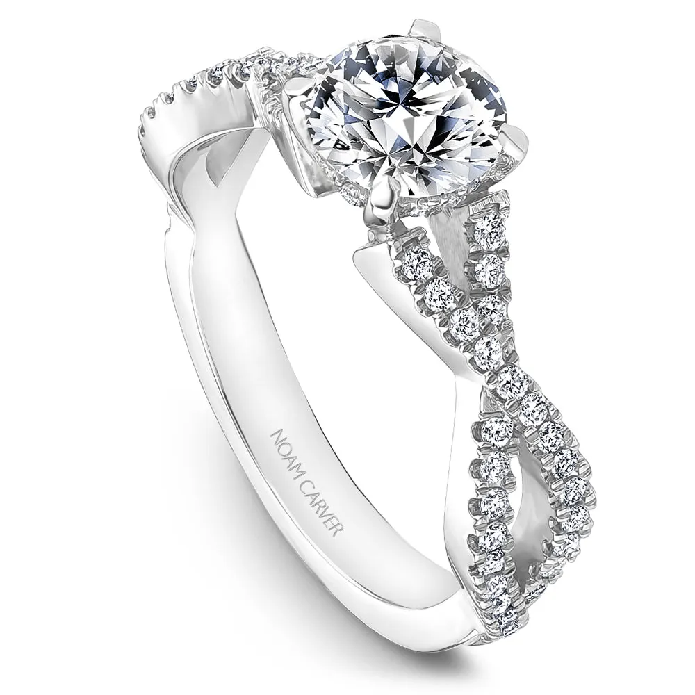 Noam Carver Engagement Ring - B522-01WS-100A