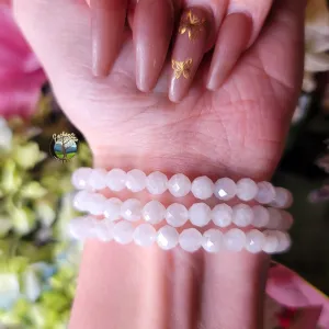 Rainbow Moonstone Faceted Bracelet for Joy and New Beginnings