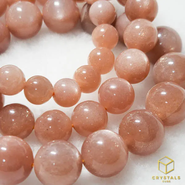 Sunstone/ Peach Moonstone*** Bracelet